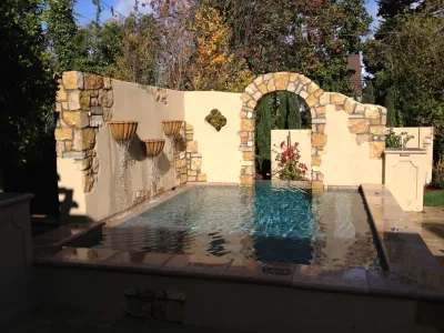 Luxury Spas — Landscape Design project by Artisan Home Resorts in Los Gatos