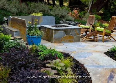 Blue Stone Project by Plantswoman Design