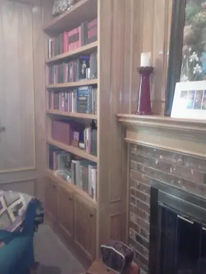 Connely Bespoke Bookcases — Kitchen Remodeling project by Kentex Construction