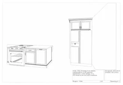 Building Plans — Kitchen Remodeling project by Chris Rodgers