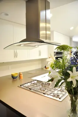 Modern Culinary Space by Castle Construction Of Santa Barbara