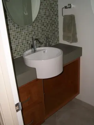 Modern Showers and Baths by Castle Construction Of Santa Barbara