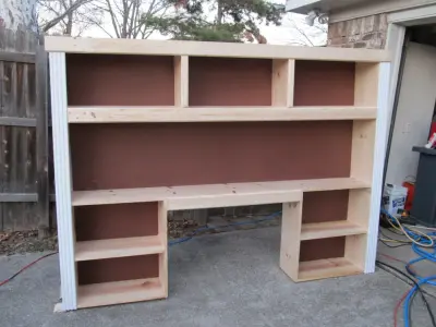 Bespoke Desk and Shelving Unit — Kitchen Remodeling project by Kentex Construction