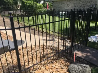 Exterior Wrought Iron Coating Project — Kitchen Remodeling project by Ferron Renovations, LLC.
