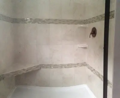 Suspended Modern Bathroom — Kitchen Remodeling project by In A Week. Guaranteed