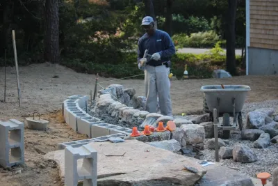 Brewster Patio and Firepit — Landscape Design project by Ponderosa Landscaping & Stonework