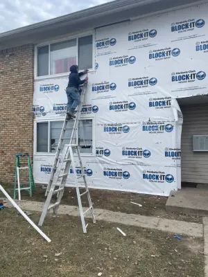Fountainview wind destruction — Kitchen Remodeling project by A.Y. Remodeling And Restoration LLC