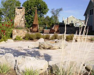 White House Station Patio, Kitchen and Landscape by Artisan Landscapes And Pools