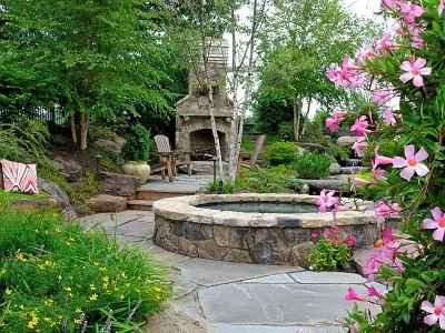 Stunning Backyard Oasis — Landscape Design project by Pots & Plants in Great Falls