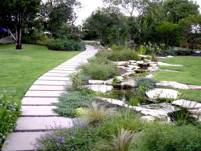 Powell Landscape Architecture - Outdoor Lighting Installation in Austin, TX