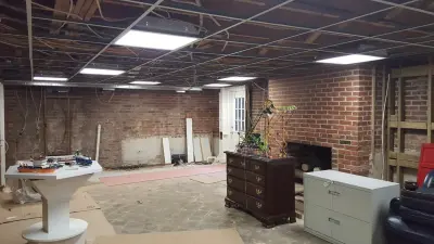 Pleasant Basement Outlook — Kitchen Remodeling project by QFC Incorporated
