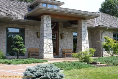 Clayton MO- Landscape Driveway & Backyard — Landscape Design project by Poynter Landscape Architecture & Construction
