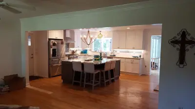 Harris Culinary Space Transformation — Kitchen Remodeling project by CC&J Designs. LLC