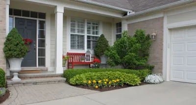 Plymouth Front Entry Landscape Update — Landscape Design project by Premier Landscaping Inc. in Plymouth
