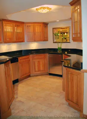 Entertainment and Home Theater Lounge — Kitchen Remodeling project by Grayling Construction