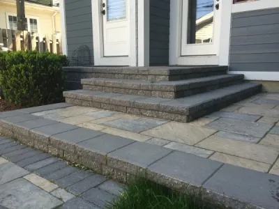 Stairs and Walkways — Landscape Design project by Premier Landscaping Inc. in Plymouth