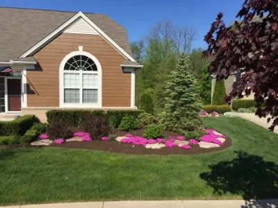 Plymouth Curb Appeal — Landscape Design project by Premier Landscaping Inc. in Plymouth