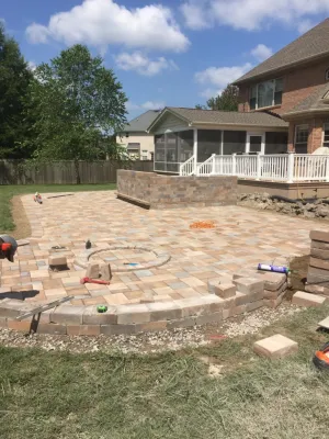 Chesapeake backyard — Landscape Design project by Premiere Landscape Design in Chesapeake
