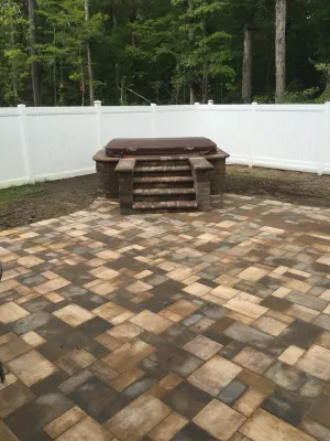 Backyard Retreat — Landscape Design project by Premiere Landscape Design in Chesapeake