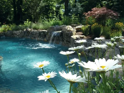 Private XL Hot Tub and Landscape — Landscape Design project by Artisan Landscapes And Pools