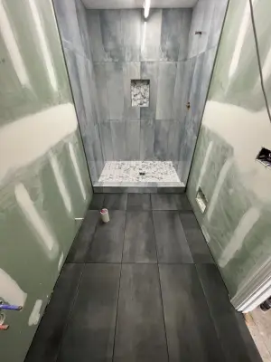 Barrier-Free Master Bathroom Renovation — Kitchen Remodeling project by EON Construction