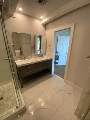 Shangri-La Estates Martin Master Bathroom — Kitchen Remodeling project by Heritage Home Improvements