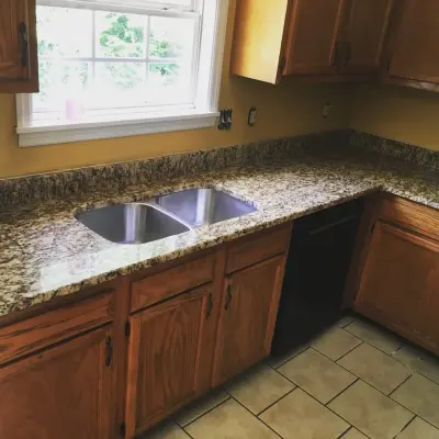 Charlotte TN Crema Gold — Kitchen Remodeling project by HD Granite