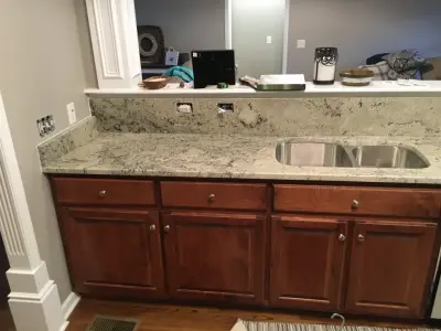 Spring Zephyr Granite — Kitchen Remodeling project by HD Granite