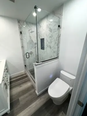 Primary bathroom — Kitchen Remodeling project by MG Custom Remodeling LLC.