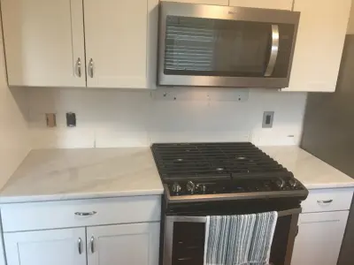 Obsidian Tempest Marble — Kitchen Remodeling project by HD Granite