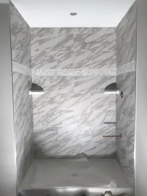 Shower Transformation (Before & After) — Kitchen Remodeling project by Ultimate Remodeling