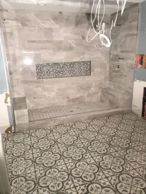 Restroom makeover (Before & After) — Kitchen Remodeling project by Ultimate Remodeling