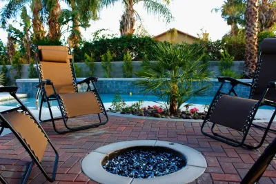 Desert Backyard Retreat — Landscape Design project by Quality Green Landscaping in Palm Springs