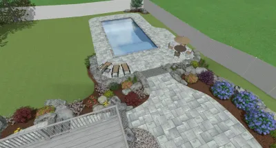 Mainstone, Creating a Beautiful Back Yard by Ralph Williams Landscape Design