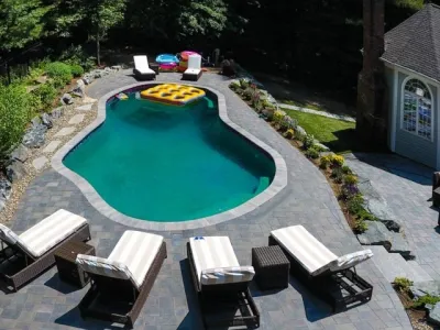 Sudbury Layered Outdoor Living by Ralph Williams Landscape Design