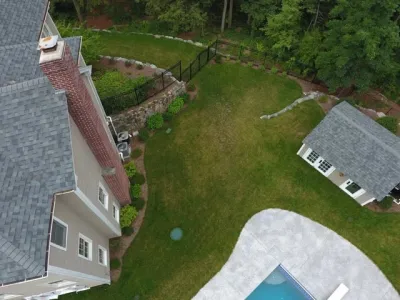 Natick Private Backyard Haven — Landscape Design project by Ralph Williams Landscape Design in Natick