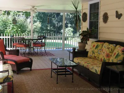 Jarrettsville Prize-Winning Wraparound Porch — Kitchen Remodeling project by Taylor Made Custom Contracting Inc.