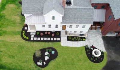 New/Old Farmhouse by Ralph Williams Landscape Design
