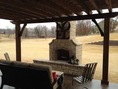 Red Rock Landscape & Design - Retaining Wall Construction in Edmond, OK