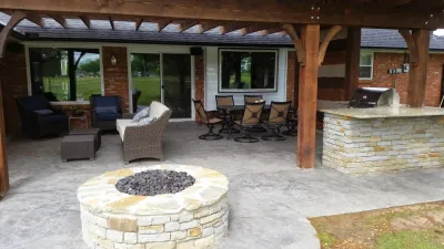 Red Rock Landscape & Design - Retaining Wall Construction in Edmond, OK