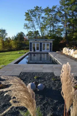 Poolscape — Landscape Design project by Redbud Development