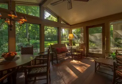 Celebrated Classic Screened Porch — Kitchen Remodeling project by Architectural Building Arts, Inc.