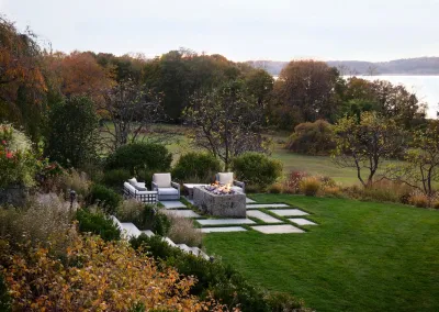 Hudson River Home — Landscape Design project by Renee Byers, Landscape Architect, P.C.