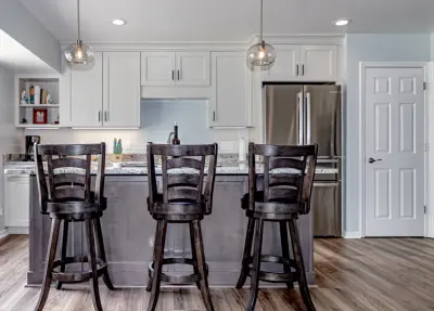 Sedgefield Marsh Two-Tone Island by Kitchen Design Solutions