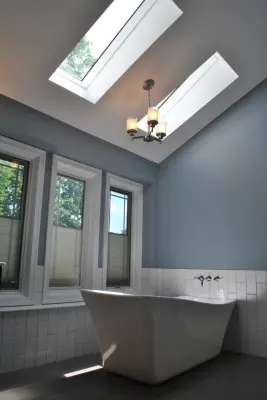 Carmel IN Master Bathroom - Spring 2013 - Contemporary by The HomeWright, LLC
