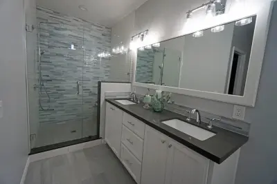 La Verne Master Bathroom — Kitchen Remodeling project by Anderson Reconstruction, Inc