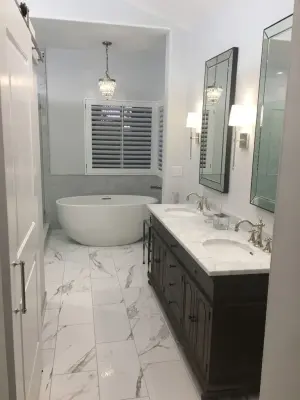 Murrieta Master Bathroom — Kitchen Remodeling project by Stonecrest Custom Homes, Inc.