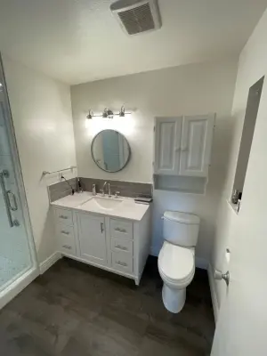 Primary Bathroom Remodeling — Kitchen Remodeling project by KHB Construction Inc.