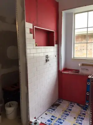 Bathroom Shower Transformation and Storage Optimization — Kitchen Remodeling project by Redoux, LLC.