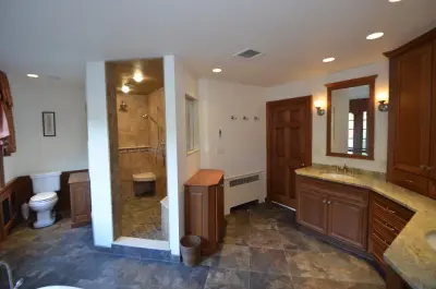 Avon, CT Master Suite — Kitchen Remodeling project by D.E. Jacobs Associates, Inc.